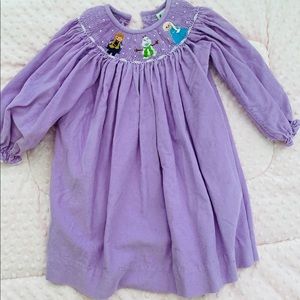 Frozen Smocked Dress
